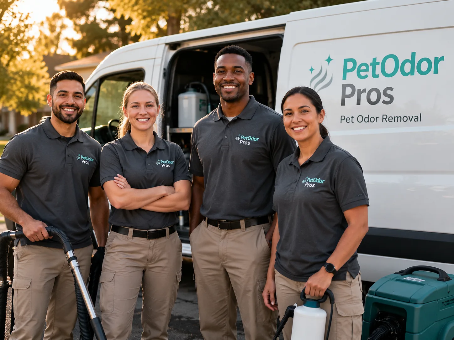 Pet Odor Removal team serving Mcloud, OK